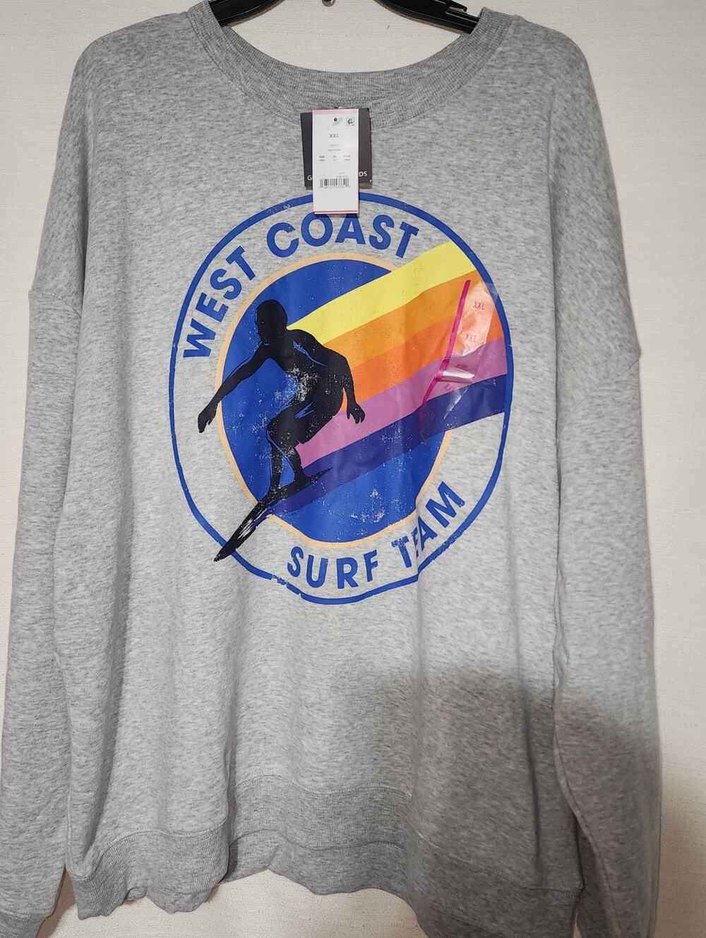 West coast surf team sweatshirt Grayson/thread men's XXL